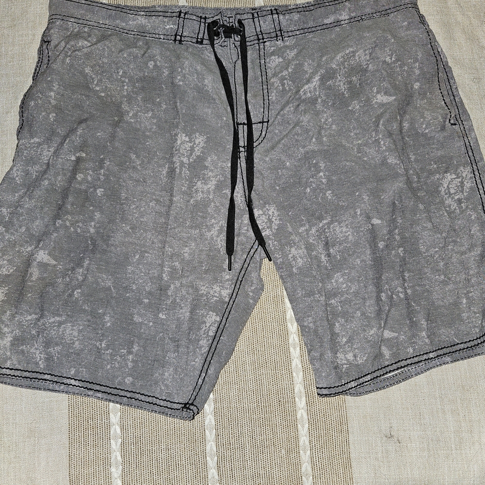 True Religion Gray Men's Swim Shorts